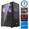 Stacionarus kompiuteris INTOP Ryzen 5 5600GT 16GB 1TB SSD M.2 NVME+2TB Radeon RX Vega 7 WIN11 (RW40430WH)
