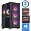 Stacionarus kompiuteris INTOP Ryzen 5 5600X 64GB 1TB SSD M.2 NVME+2TB RX6600 8GB WIN11 (RW65073WH)