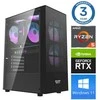 Stacionarus kompiuteris INTOP Ryzen 5 5600X 16GB 1TB SSD M.2 NVME+2TB RTX3050 6GB WIN11 (RW40317WH)