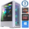 Stacionarus kompiuteris INTOP Ryzen 5 5600X 16GB 1TB SSD M.2 NVME+2TB RX6600 8GB WIN11 (RW65349WH)