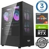 Stacionarus kompiuteris INTOP Ryzen 5 5600X 32GB 250SSD M.2 NVME+2TB RTX3050 6GB no-OS (RW40285NS)