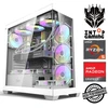 Stacionarus kompiuteris INTOP Ryzen 5 7500F 32GB DDR5 1TB SSD M.2 NVME RX9060XT 16GB no-OS (RW90892NS) (Atnaujinta)