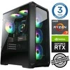Stacionarus kompiuteris INTOP Ryzen 7 5700X 32GB 1TB SSD M.2 NVME+2TB RTX3050 6GB no-OS (RW39800NS)