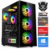 Stacionarus kompiuteris INTOP Ryzen 7 5700X 32GB 250SSD M.2 NVME RX9060XT 16GB WIN11 (RW93361WH) (Atnaujinta)
