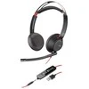 Plantronics POLY Blackwire C5220 USB-A 5200 Series Ausinės ant ausies USB ir 3,5 mm lizdas
