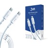 USB kabelis 3mk Hyper Silicone Cable Type-C 60W 3A 1m