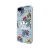 Apple iPhone X / XS Adidas OR Snap dėklas Floral pilkos spalvos