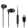 AUSINĖS USB-C ESTM-50 AIWA JUODOS