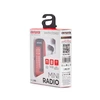 Aiwa R-22RD Radio AM/FM / Raudona