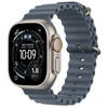 Išmanusis laikrodis Apple Watch Ultra 3 (2025) 5G 49mm Natural Titanium Case with Ocean Band – Anchor Mėlyna