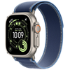 Išmanusis laikrodis Apple Watch Ultra 3 (2025) 5G 49mm Natural Titanium Case with Trail Loop M/L - Mėlyna/Bright Mėlyna