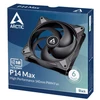 ARCTIC P14 MAX korpuso ventiliatorius, 4-pin, 140mm, juodas