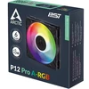 ARCTIC P12 PRO PWM PST A-RGB korpuso ventiliatorius, 4-pin, 120mm