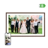 Nuotraukų rėmelis Arzopa D156 (ruda) 15.6" digital photo frame
