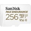 SanDisk MAX ENDURANCE Micro SDXC atminties kortelė 256GB + SD adapteris