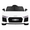 Ramiz Elektromobilis Audi R8 Spyder, baltas