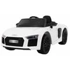 Ramiz Elektromobilis Audi R8 Spyder, baltas