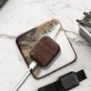 Devia Devia Lux Series Eco Leather Look Magnetic Carabiner dėklas Apple AirPods 1st Generation