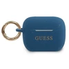Apple AirPods Pro Guess silikoninis Glitter (GUACAPSILGLBL) ausinių dėklas mėlynos spalvos