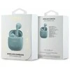 Guess ausinės Bluetooth GUTWSJ14ESGQ TWS turkio spalvos Printed Classic Logo