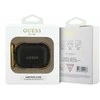 Guess PU Grained Classic Logo Apple AirPods Pro 2 dėklas jūsų ausinėms juodos spalvos