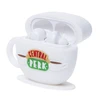 TWS ausinės Lazerbuilt Friends Central Perk, baltos