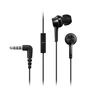 Į ausis įkišamos ausinės su mikrofonu Panasonic RP-TCM115E-K, Juodos