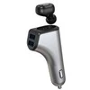 Įkroviklis automobilinis Platinet + Bluetooth ausinė (2xUSB 2.4A)