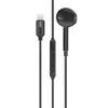 Ausinės Promate MonoPod Ergonomic Mono MFI Certified In-Ear su laidu Earphones Lightning / 1.3m