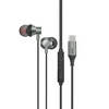 Promate Silken-C ergonominės stereofoninės ausinės su laidinėmis USB-C ausinėmis / 1,2 m