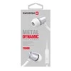 Laidinės ausinės „Swissten Dynamic YS500“ - sidabras/balta