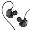 „UiiSii CM5-L Premium Hi-Res Original“ sportinės ausinės su mikrofonu ir garsumo valdymu / 3,5 mm / 1,2 m