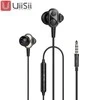 „UiiSii Premium Hi-Res“ originalios ausinės su mikrofonu ir garsumo valdymu / 3,5 mm / 1,2 m