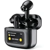 AWEI Bluetooth 5.4 T56 ANC TWS ausinės + įkrovimo dėklas, juodos spalvos