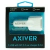 Axiver Triple Premium Car charger 3 x USB / 2.5A / Qualcomm Quick Charge 3.0