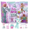 Mattel Advento kalendorius 2023 m. Barbie Cutie Reveal