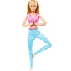 Mattel Made to Move Barbie Doll Skirtas šviesiems plaukams Hair (HRH27) | Mattel