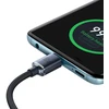 „Baseus CAJY000701 Crystal Shine“ serijos duomenų kabelis USB-C - USB-C 100W 2m Juodas (pažeista pakuotė)