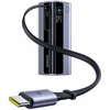 LiPo išorinis akumuliatorius (Powerbank) 10000mAh 100W, su įmontuotu USB-C kabeliu, USB-A, USB-C pilkas EnerGeek GR11 BASEUS