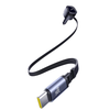 "Baseus PD" automobilinis įkroviklis 2x USB-C prievadas 60W, juodas