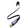"Baseus PD" automobilinis įkroviklis 2x USB-C prievadas 60W, juodas