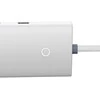 Baseus Lite serijos šakotuvas 4 viename USB-C 4x USB 3.0 + USB-C, 2 m (Fehér)