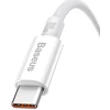 Baseus Superior Series Fast Charging Data Cable USB to USB-C 100W 0.25m / Moon Baltas