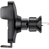Baseus Wisdom Auto Alignment Car Mount Wireless Charger 15W (Air Outlet) / juodas