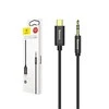 Baseus Yiven audio kabelis USB-C - 3.5mm AUX 1.2m - Juodas
