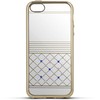 Dėklas Beeyo Luxury Silicone Back Case For Samsung G930 Galaxy S7 Transparent - Gold