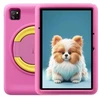 Planšetė „Blackview Tab A6 Kids“, planšetinis kompiuteris, 10,1 colio, 800*1280 HD+ IPS, A523 aštuonių branduolių 1,8 GHz procesorius, 4 GB + 128 GB, 5100 mAh; WiFi, 5 MP priekinė / 8 MP galinė kamera, „Android 14“, rožinė spalva