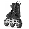 Rolls Blackwheels Dinaminis greitis reguliuojamas juoda iš 37 -40