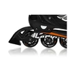 Blackwheels reguliuojami riedučiai Sonic juodos/oranžinės spalvos 40-43