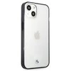 Apple iPhone 13 Mini BMW dėklas Signature Collection (BMHCP13SPCUMRBK) skaidrus